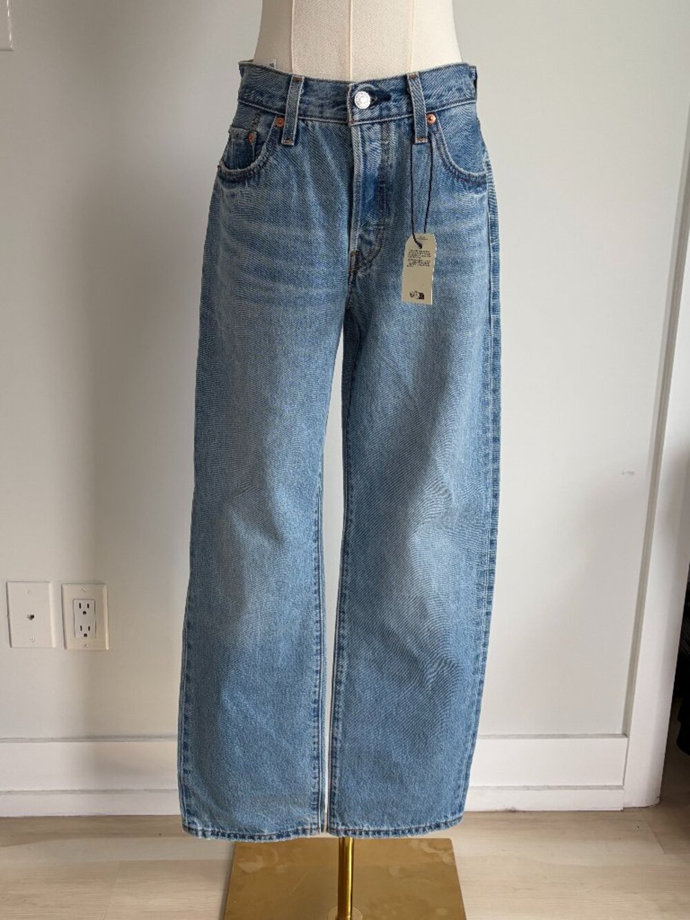 Levi's 501 blue denim jeans